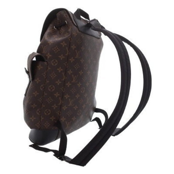 Louis Vuitton Monogram Macassar Christopher Backpack - Picture 2 of 8